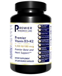 Premier Vitamin D3+K2 